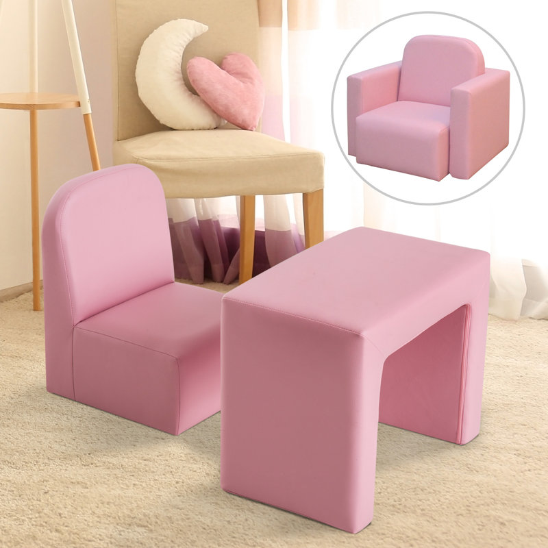 Zoomie Kids Collado Kids Rectangular Chair Set